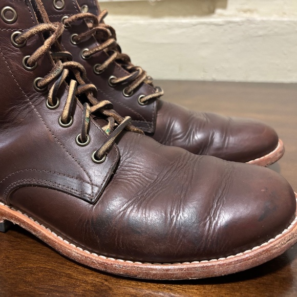 Oak street Bootmakers trench boot brown horween chromexcel size 8.5 USA - Picture 8 of 11